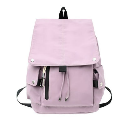 Drawstring Nylon Backpack