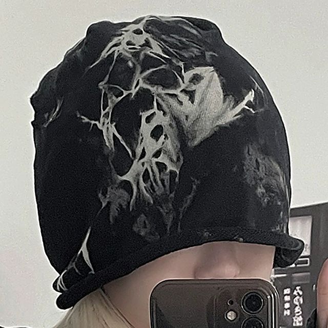 Printed Beanie