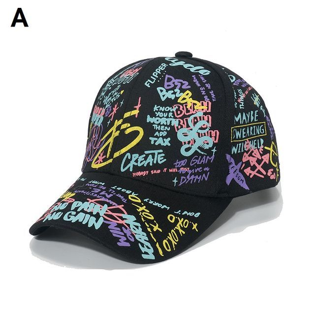 Graphic Print Baseball Cap (Various Designs)