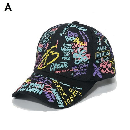 Graphic Print Baseball Cap (Various Designs)