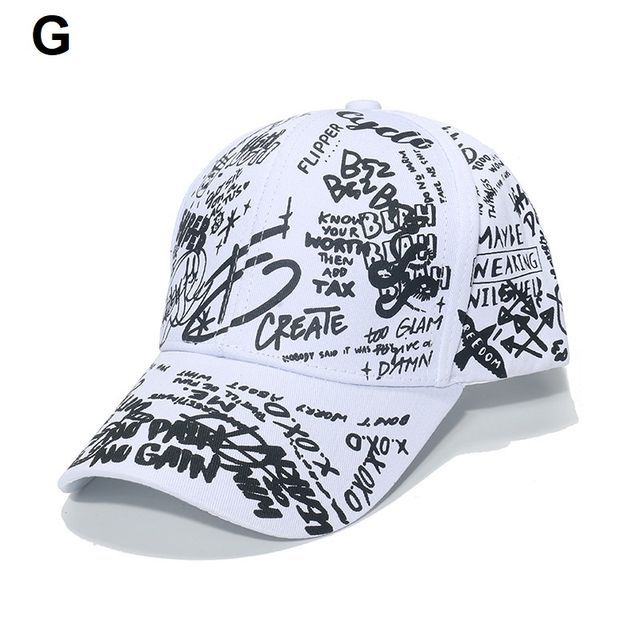 Graphic Print Baseball Cap (Various Designs)