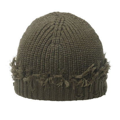 Distressed Knit Beanie