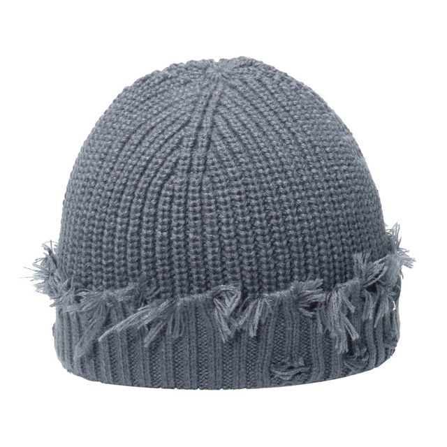 Distressed Knit Beanie