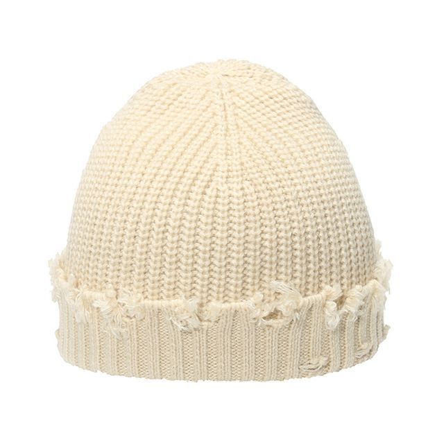 Distressed Knit Beanie