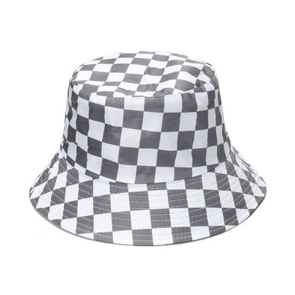 Checker Bucket Hat