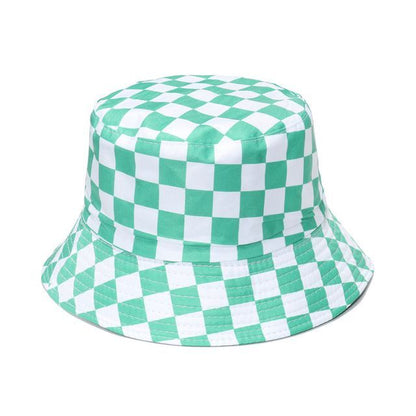 Checker Bucket Hat