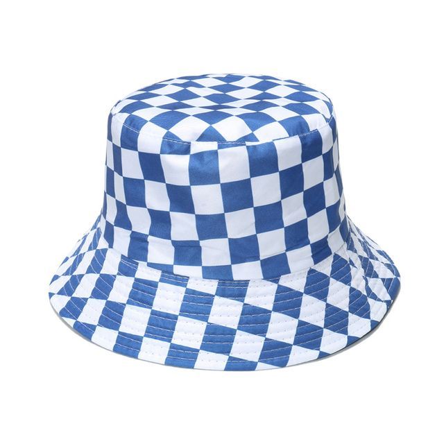 Checker Bucket Hat