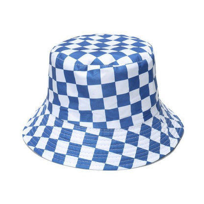 Checker Bucket Hat