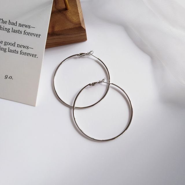 Alloy Hoop Earring