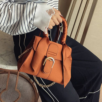Flap Chain Crossbody Bag
