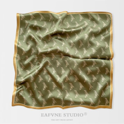 (various Scarf designs) Silk Print