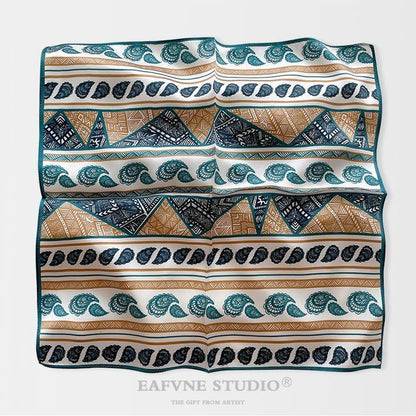 (various Print designs) Silk Scarf