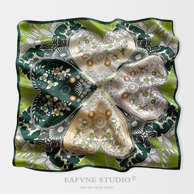 (various Print designs) Silk Scarf
