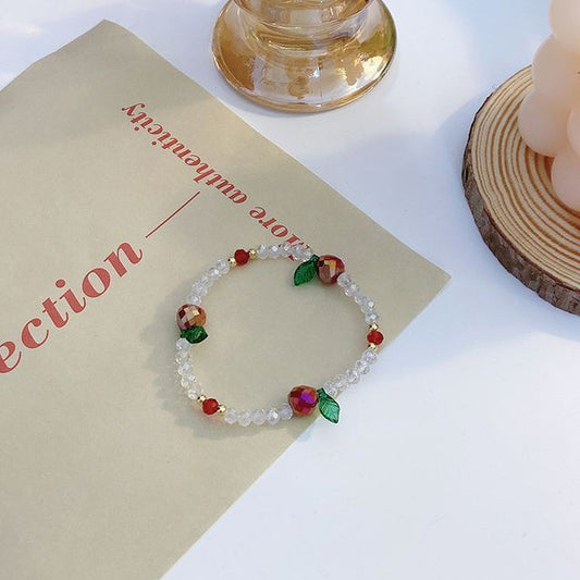 Fruit Faux Crystal Bracelet