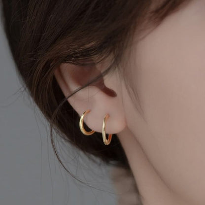 Sterling Silver Hoop Earring