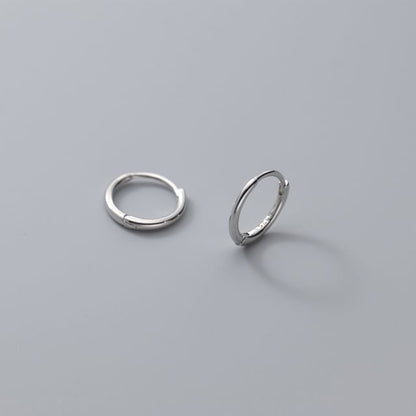 Sterling Silver Hoop Earring