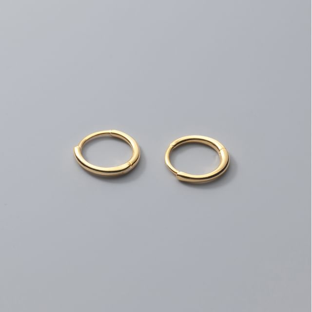 Sterling Silver Hoop Earring