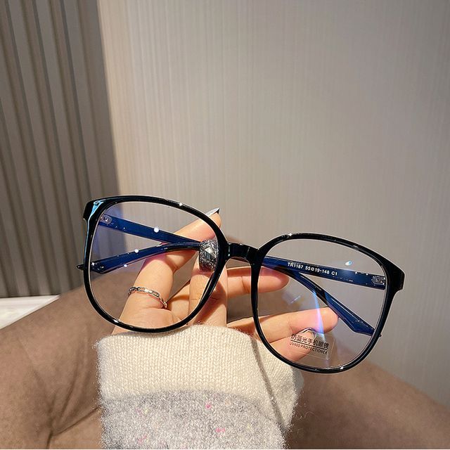 Round Resin Eyeglasses