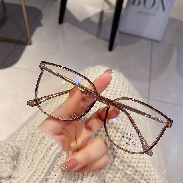 Transparent Resin Eyeglasses