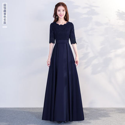 A-Line Designs) Evening (Various Short-Sleeve Gown