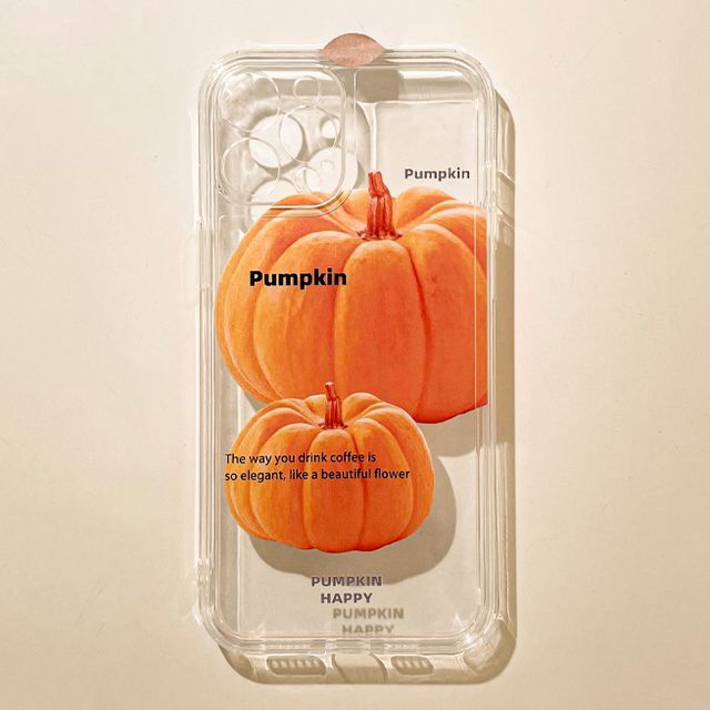 Phone Case Pumpkin Transparent