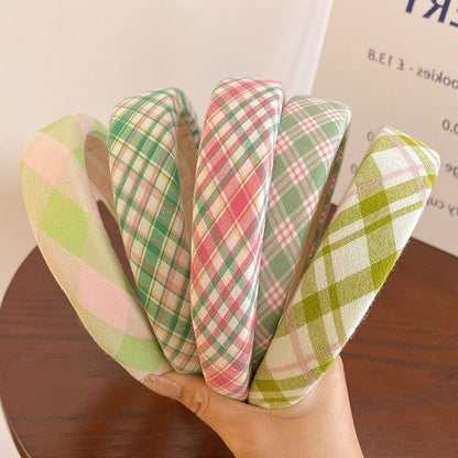 Argyle Fabric Headband
