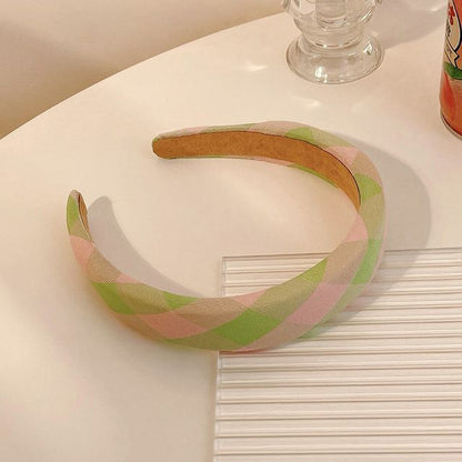 Argyle Fabric Headband