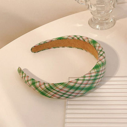 Argyle Fabric Headband