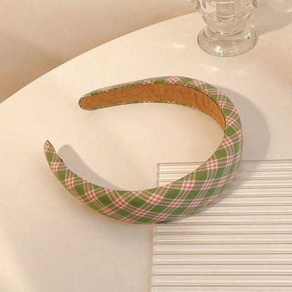 Argyle Fabric Headband