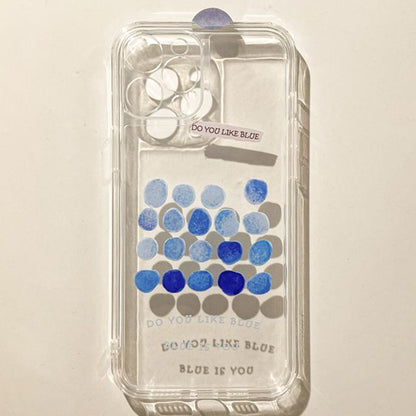 Dotted Transparent Phone Case