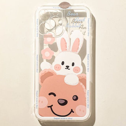 Transparent Animal Case Phone