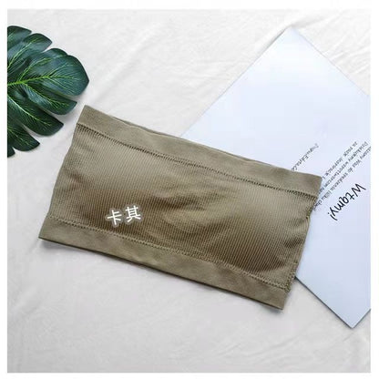 Plain Cropped Tube Top