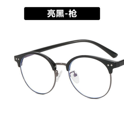 Round Blue Light Filtering Glasses