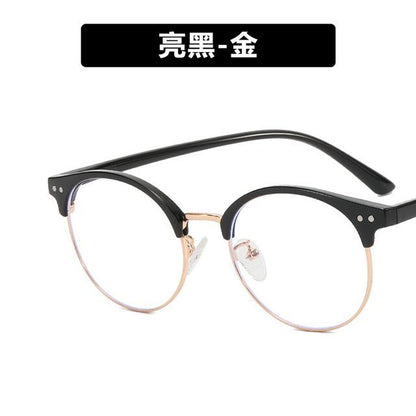 Round Blue Light Filtering Glasses
