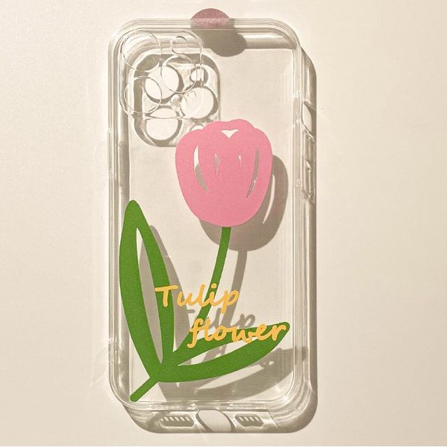 Tulip Transparent Phone Case