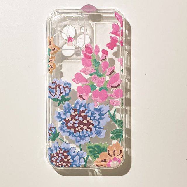 Flower Transparent Phone Case