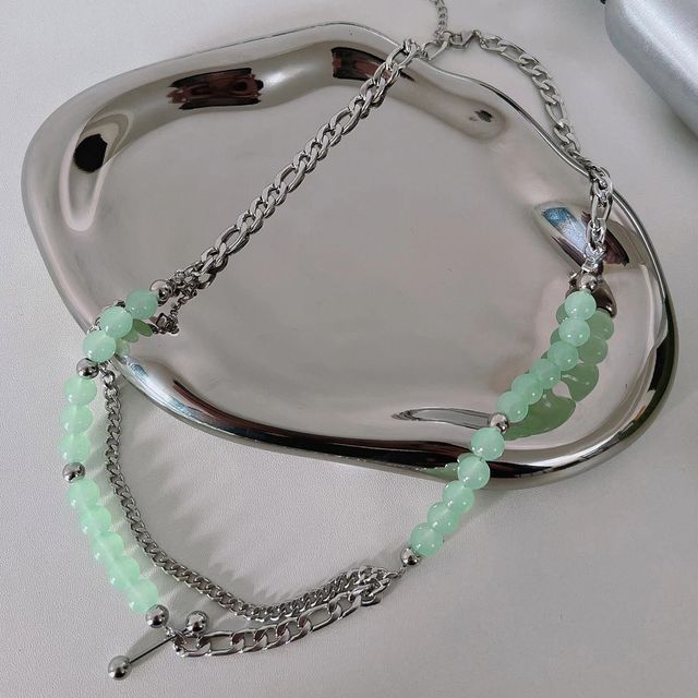 Beaded Chain Necklace