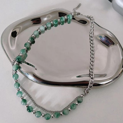 Beaded Chain Necklace