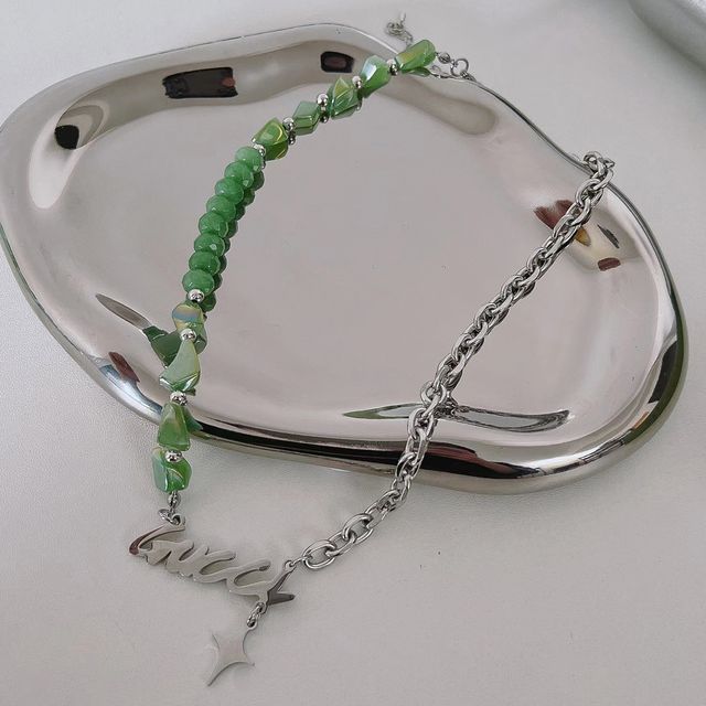 Beaded Chain Necklace