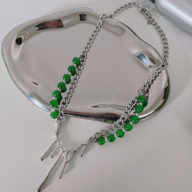 Beaded Chain Necklace