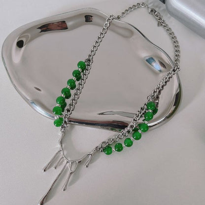 Beaded Chain Necklace