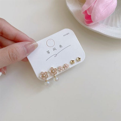 Earring Pair 3 Alloy (various Sakura Set: designs)