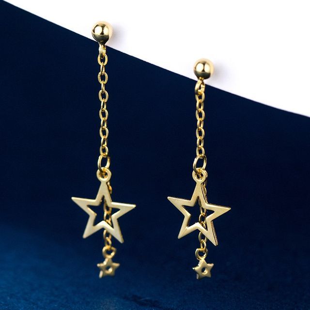 Star Pendant Sterling Silver Necklace