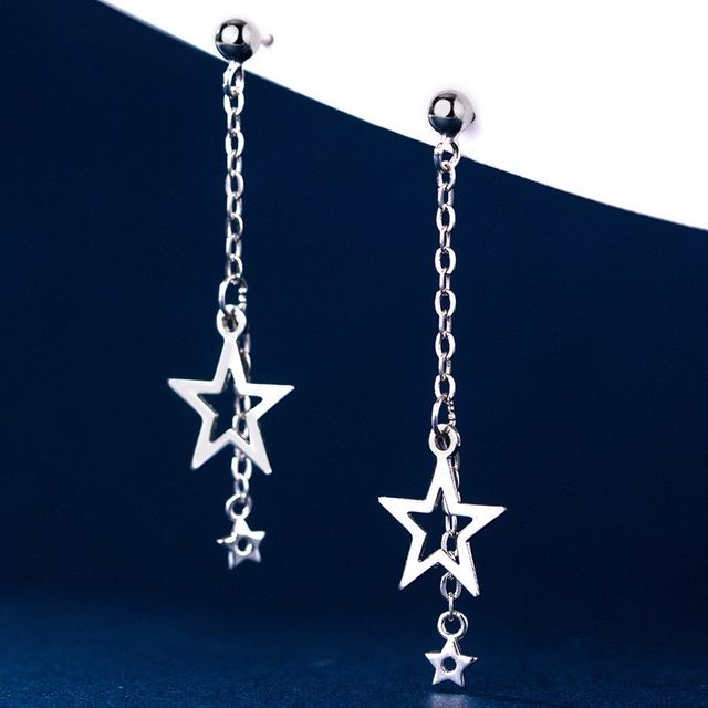 Star Pendant Sterling Silver Necklace