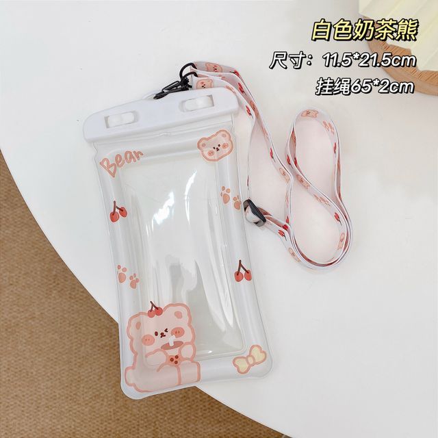 Print  Waterproof Phone Pouch (various designs) / Set