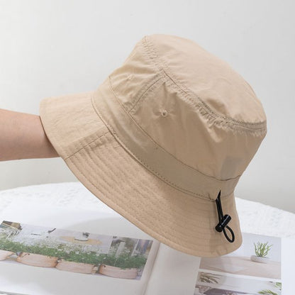 Drawstring Bucket Hat
