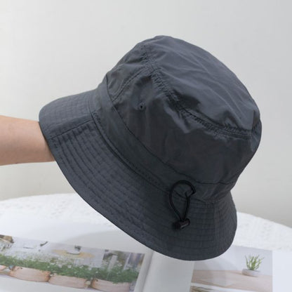 Drawstring Bucket Hat