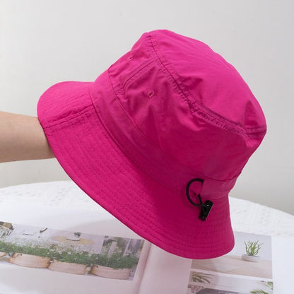 Drawstring Bucket Hat