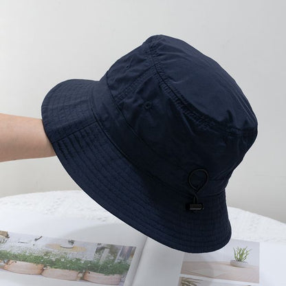 Drawstring Bucket Hat