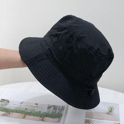 Drawstring Bucket Hat